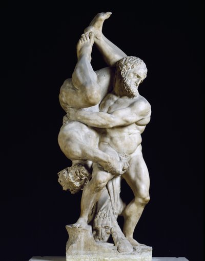 Herkül ve Diomedes - Güreşçiler by Vincenzo di Raffaello de Rossi