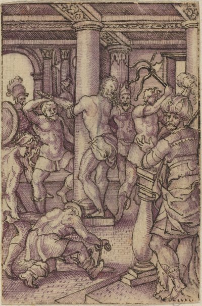 Sütundaki İsa by Virgil Solis
