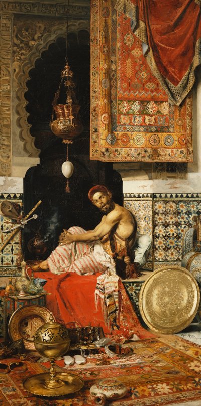 Arapça Marker, 1889 by Virgilio Mattoni de la Fuente