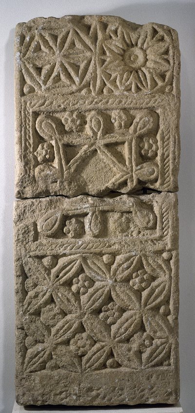 Vizigot mezar taşı, 5-6. yüzyıllar by Visigothic