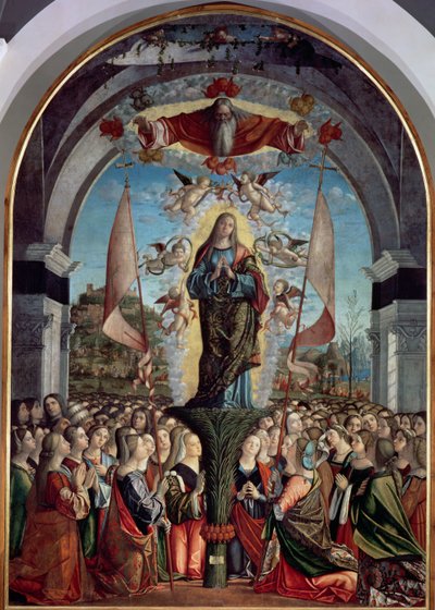 Aziz Ursula ve Yoldaşlarının Yüceltilmesi by Vittore Carpaccio