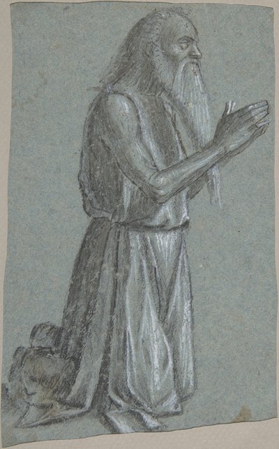 Aziz Jerome recto, Mızraklı Asker, 1460-1525. by Vittore Carpaccio