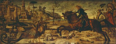 Aziz George ve Ejderha by Vittore Carpaccio