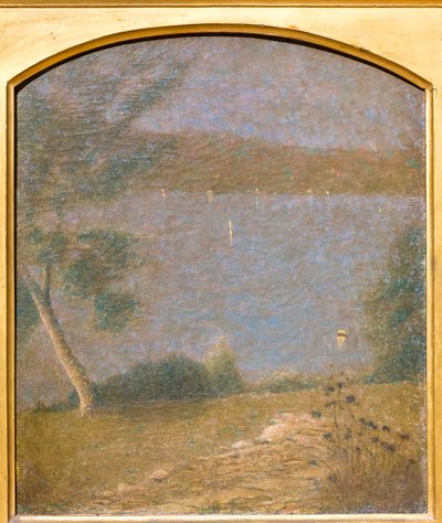 Como Gölü'nde yaz, 1889 dolayları (tuval üzerine yağlı boya) by Vittore Grubicy de Dragon