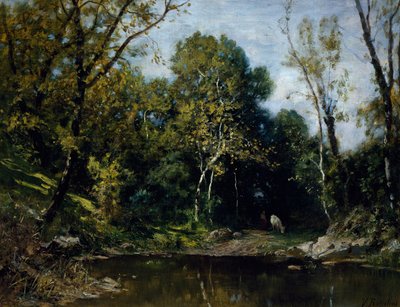 Mirafiori#39;de, Vittorio Bussolino (1853-1922) tarafından. by Vittorio Bussolino