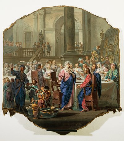 Vittorio Maria Bigari (1692-1776) tarafından Cana