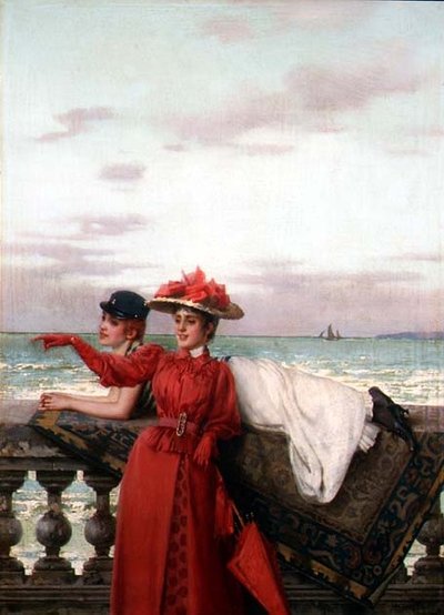 Hayalperestler (bir çift) by Vittorio Matteo Corcos