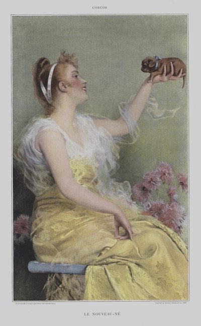 Yeni Doğan by Vittorio Matteo Corcos