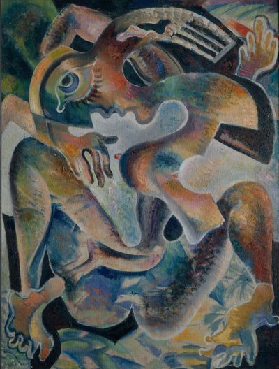 Bir Soyutlamada Çıplak, 1926 by Daniel Vladimir Baranoff Rossine