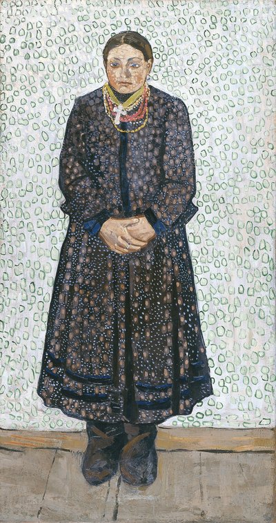 Ukraynalı Köylü Kadın, 1910-1911 by Vladimir Davidovich Burliuk