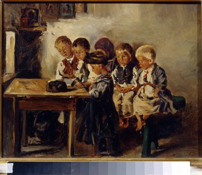 Hanımefendiyi bekleyin. (Öğretmen bekleniyor). Vladimir Yegorovich Makovsky