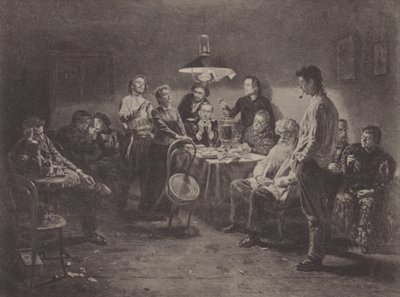 Akşam Şirketi by Vladimir Egorovic Makovsky