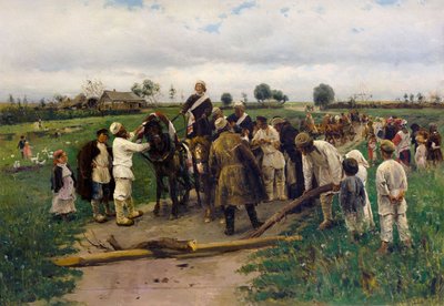 Gelin için fidye ödenmesi. Vladimir Makovsky