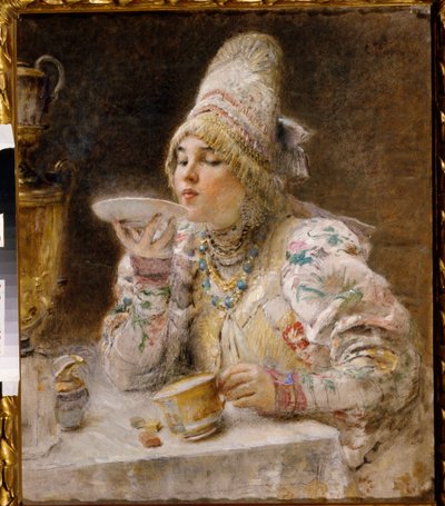Çay zamanı. (Moskova Dükalığı