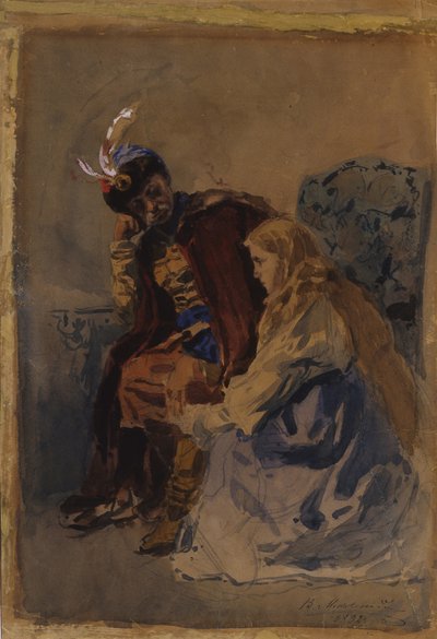 Maria ile Mazepa, 1892 by Vladimir Egorovic Makovsky