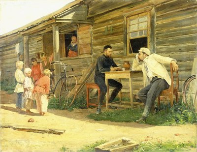 Bisiklet by Vladimir Egorovic Makovsky