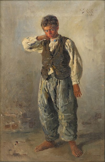 Genç Kestane, 1883 by Vladimir Egorovic Makovsky