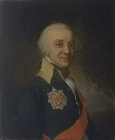 Pavel Stepanovich Runich'in Portresi 1747-1825, c. 1800 by Vladimir Lukich Borovikovsky