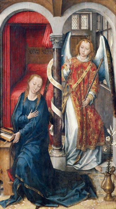 Müjde, Vrancke van der Stockt tarafından (1420-ca 1495 öncesi) by Vrancke van der Stockt