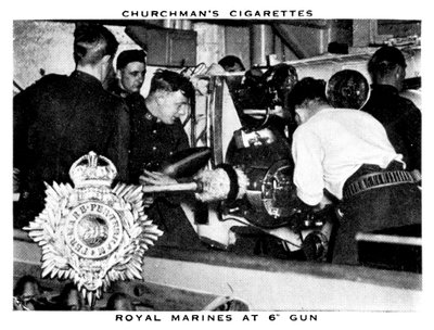 Kraliyet Deniz Piyadeleri, 6 Gun, 1937. by WA and AC Churchman