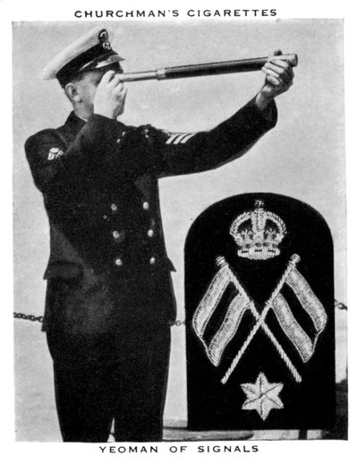 Sinyal Yeoman, 1937. by WA and AC Churchman