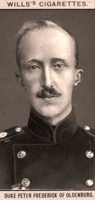 Oldenburg Dükü Peter Frederick, 1908. by WD and HO Wills