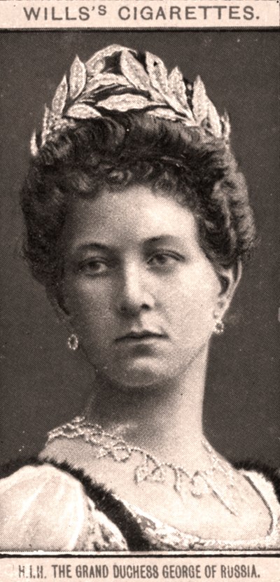 H.I.H Rusya Büyük Düşesi George, 1908. by WD and HO Wills