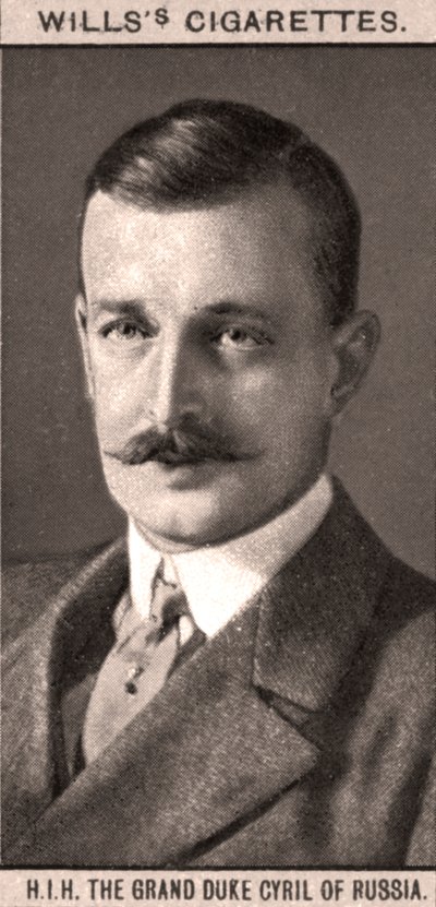 H.I.H Rusya Büyük Dükü Cyril, 1908. by WD and HO Wills