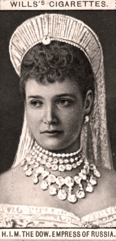 HIM, Dow. Rusya İmparatoriçesi, 1908. by WD and HO Wills