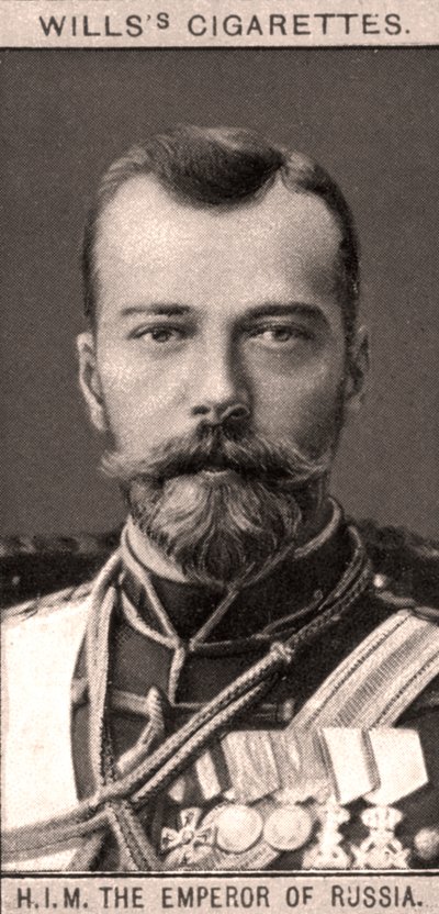 H.I.M. Rusya İmparatoru, 1908. by WD and HO Wills