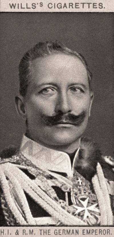 H.I & R.M, Alman İmparatoru, 1908. by WD and HO Wills