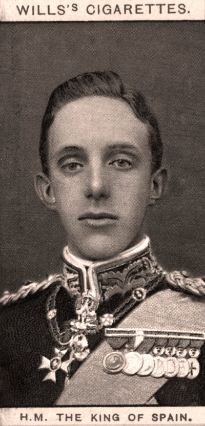 H.M. İspanya Kralı, 1908. by WD and HO Wills
