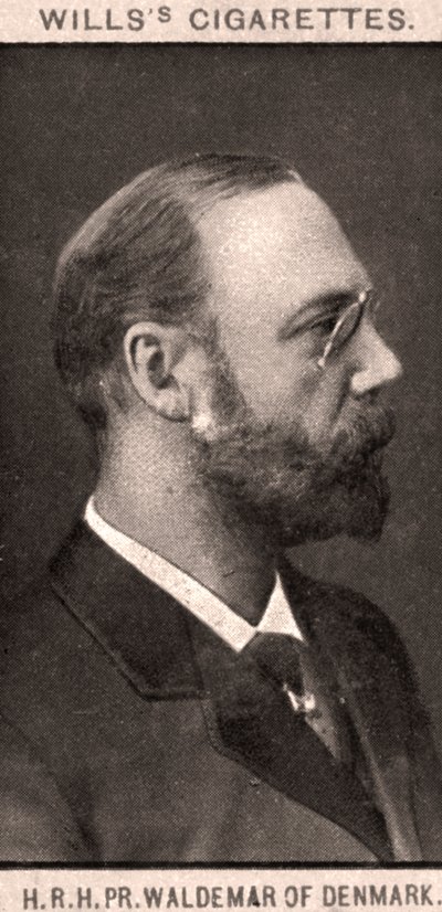 H.R.H, PR. Danimarkalı Waldemar, 1908. by WD and HO Wills