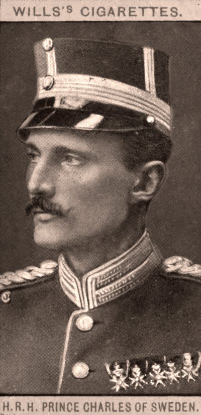 SAİK İsveç Prensi Charles, 1908. by WD and HO Wills
