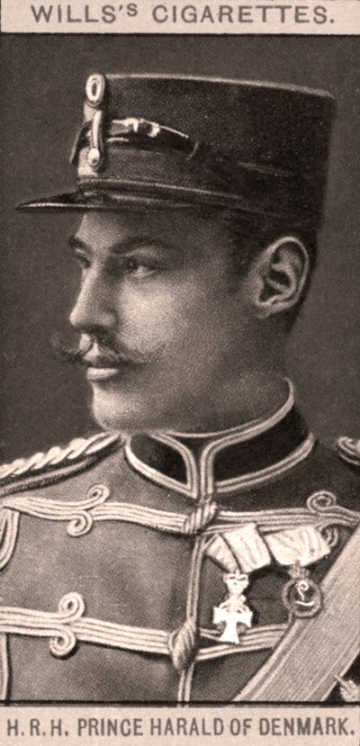 H.R.H. Danimarka Prensi Harold, 1908. by WD and HO Wills