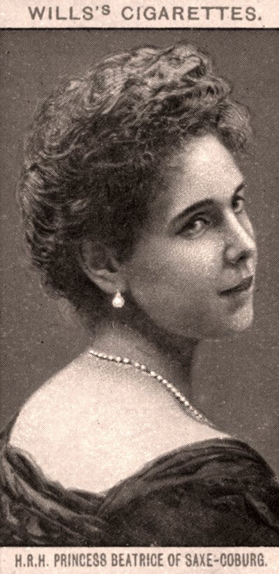 H.R.H. Saxe-Coburg Prensesi Beatrice, 1908. by WD and HO Wills