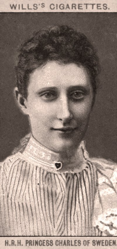 H.R.H İsveç Prensesi Charles, 1908. by WD and HO Wills