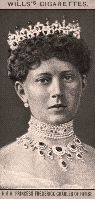 H.R.H Hessen Prensesi Frederick Charles, 1908. by WD and HO Wills