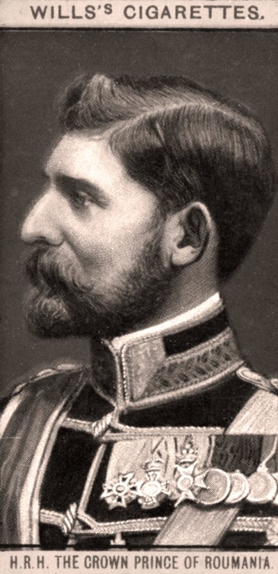 H.R.H Romanya Veliaht Prensi, 1908. by WD and HO Wills