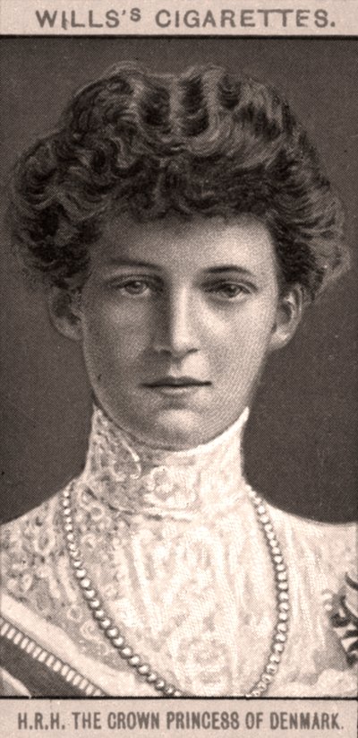 H.R.H Danimarka Veliaht Prensesi, 1908. by WD and HO Wills