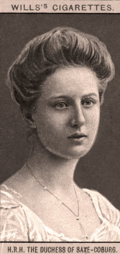 SAİK Saxe-Coburg Düşesi, 1908. by WD and HO Wills