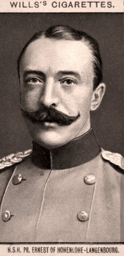 H.S.H, PR. Hohenlohe-Langenbourg