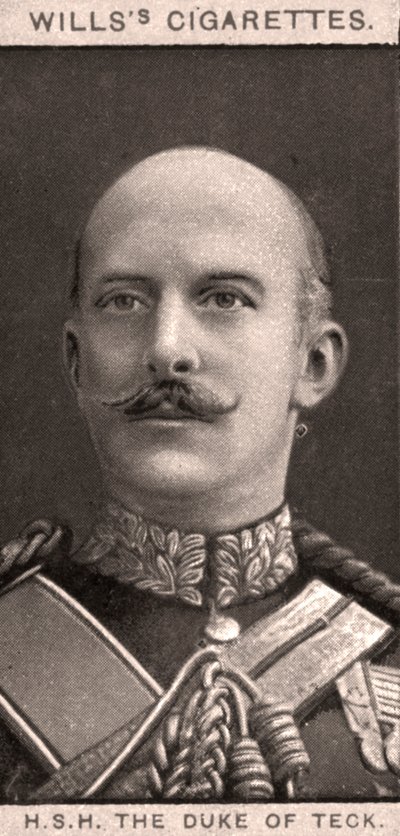 HSH Teck Dükü, 1908. by WD and HO Wills