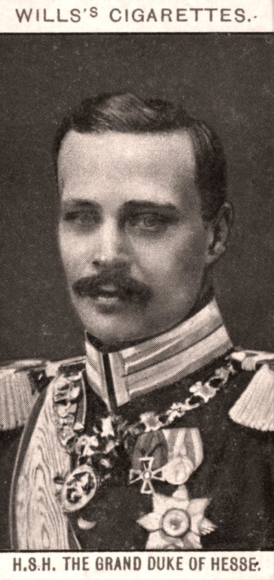 HSH Hessen Büyük Dükü, 1908. by WD and HO Wills