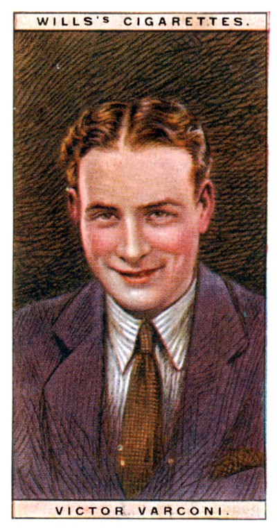 Victor Varconi 1891-1976, Macar aktör, 1928. by WD and HO Wills
