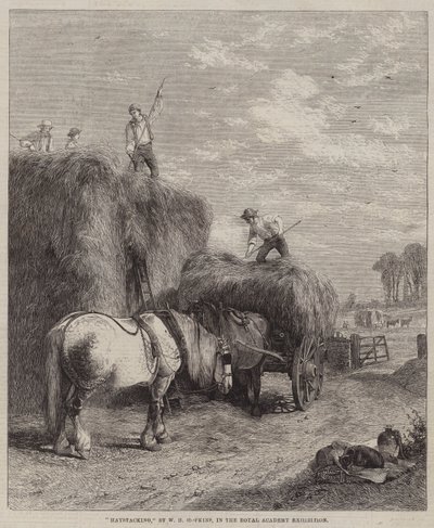 saman yığını by W.H. Hopkins