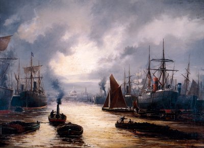 Londra Havuzu, 1892 by WJ Baker