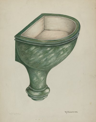 Kutsal Su Yazı Tipi, Santa Barbara by W.J. Goodacre