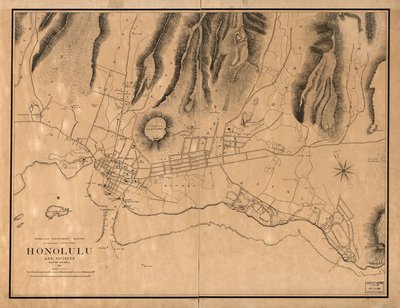 Honolulu ve çevresi by W. A.; Alexander Wall