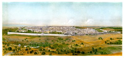 Kudüs Panoraması, c1870. by W. Dickens